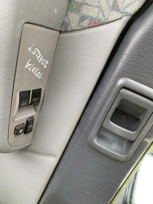 Elevador vidro esquerdo condutor toyota starlet