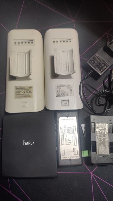 Mikrotik hap ac2 + 2x Ubiquiti NanoStation Loco M5
