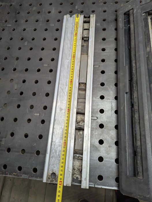 Салазки алюмінієві для кріплення автосидінь Renault espace 4