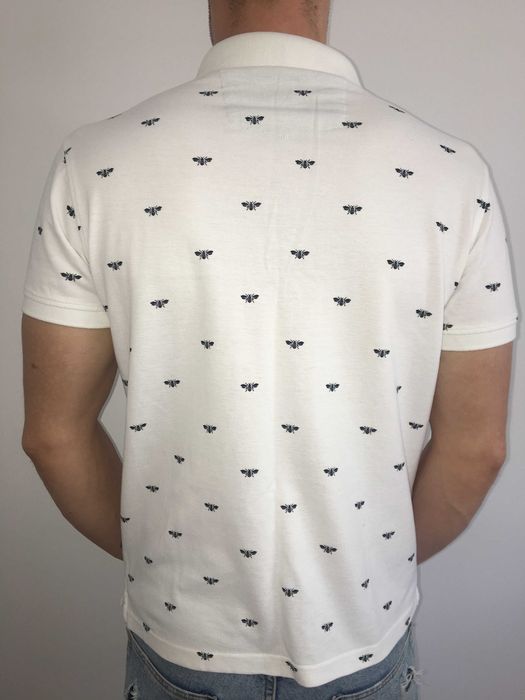 Polo w Muchy M Białe