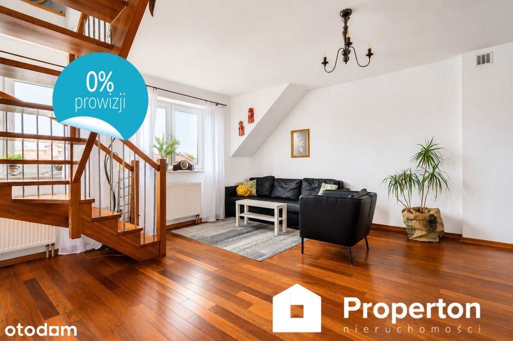 Dwupoziomowe mieszkanie 95,22 m² | Lipińska