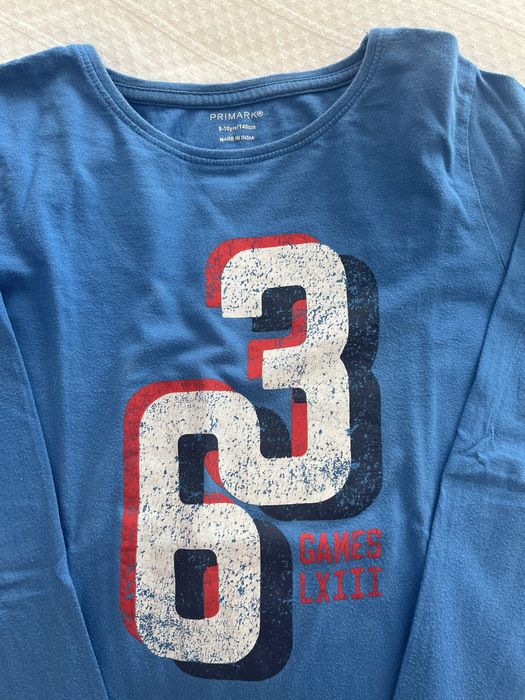 Pijama de algodão, 9-10 anos, 140 cm