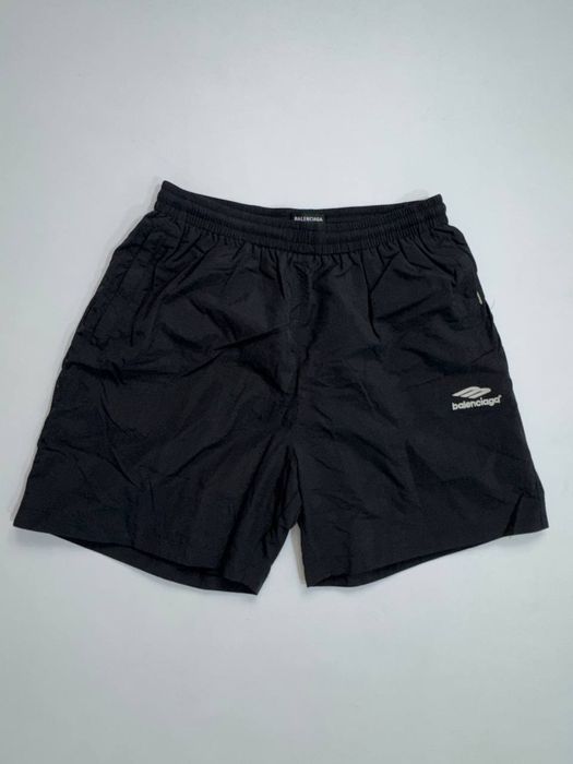 шорты Balenciaga 3B sport nylon shorts