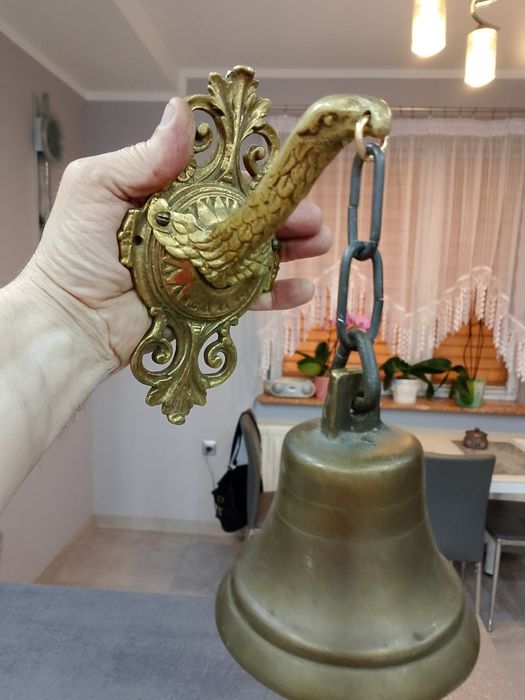 *Wyprzedaż*Stary dzwon z brązu.