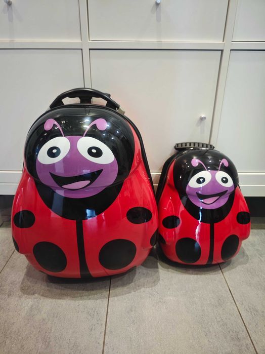 Walizka + plecak Biedronka