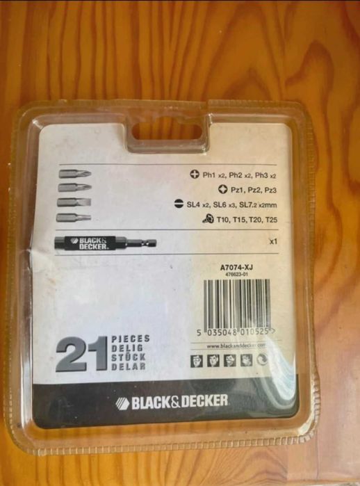 Kit de Brocas Black Decker