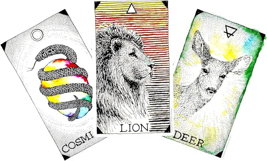 Tarot Animal Spirit baralho + guia - Kim Krans - NOVO - PORTES GRÁTIS