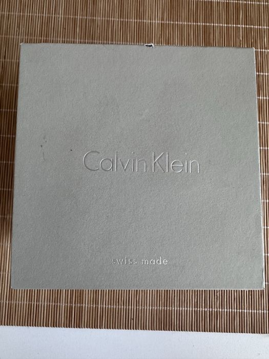 Pudełko po zegarku Calvin Klein