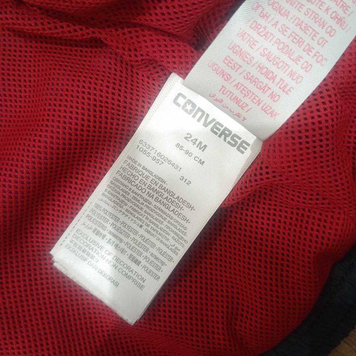 Kurtka wiatrówka Converse rozmiar 86-92