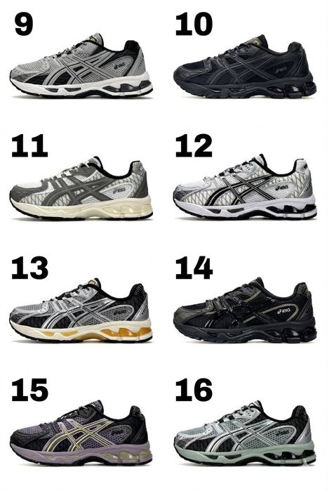 ВСЯ КОЛЕКЦІЯ‼️Кросівки ASICS Gel - Nimbus 10.1 / 36-45р / Gel-Pickax Унісекс Преміум