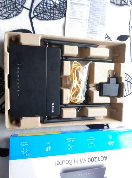 Роутер Wi-Fi D-Link DIR-822 AC 1200