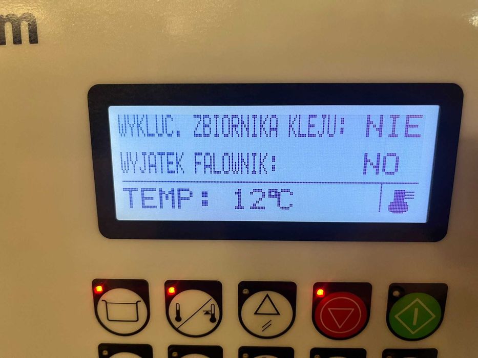 Okleiniarka SCM ME 40 -  Warszawa / Zaoblanie / wstępny frez