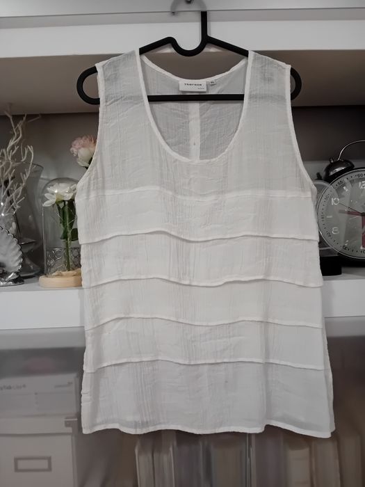 Therese bluzka damska w bieli XL