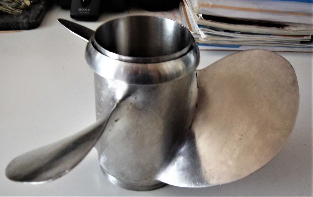 Helice em aço inox