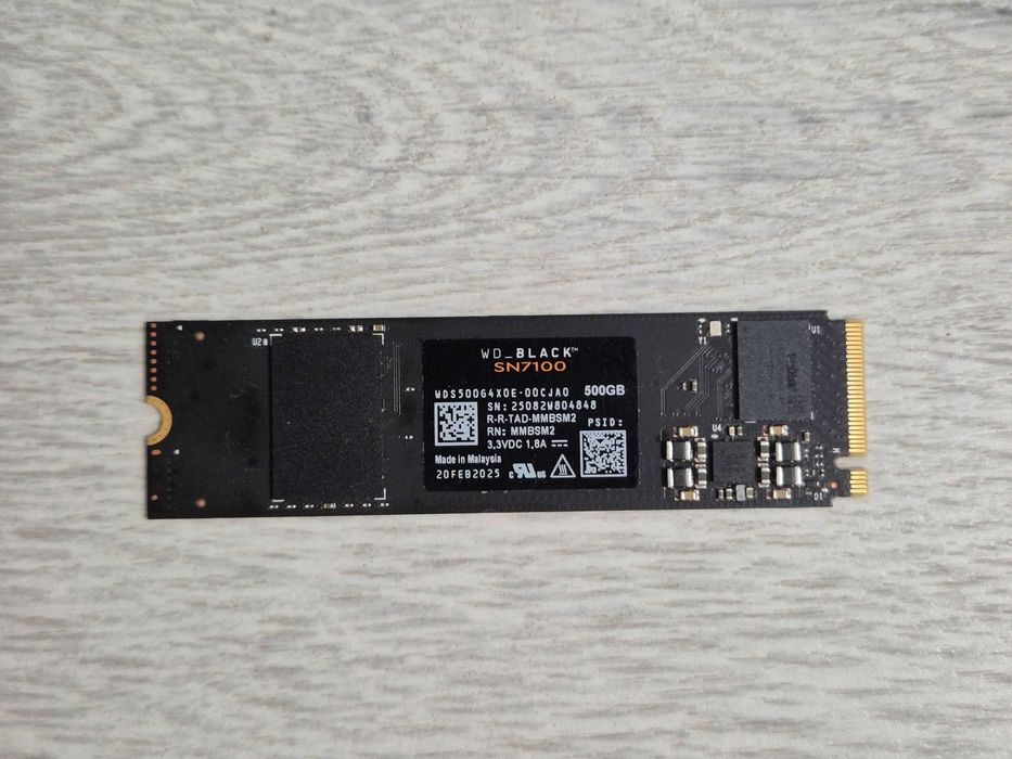 ТОП рівня. як новий M.2 SSD диск 500GB WD Black SN7100 ( 6800MB\s)