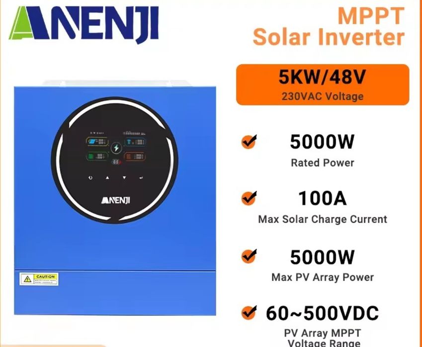 Гибридный инвертор 5 кВт