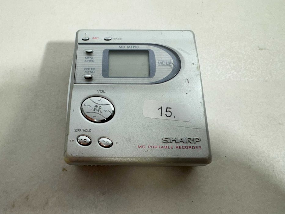 Sharp MD-MT190H  srebrny MiniDisc