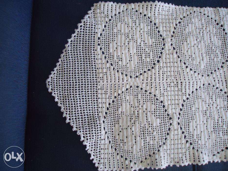 Napron em renda como novo