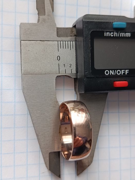 Золота каблучка. СРСР -375 проба.