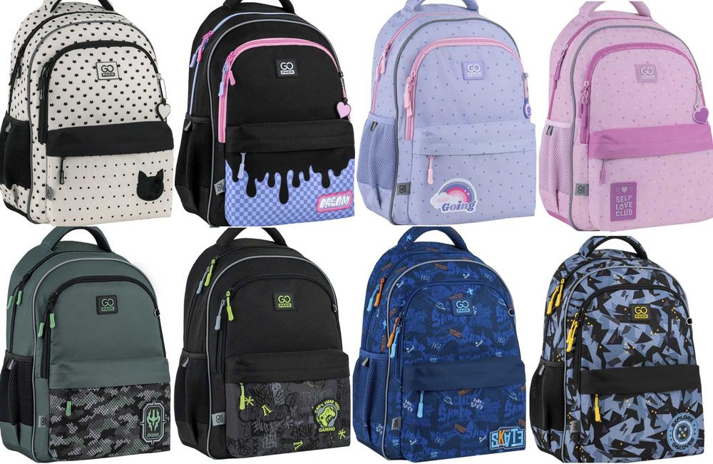Рюкзак шкільний GoPack Education GO-182M GO-175M Безкоштовна доставка