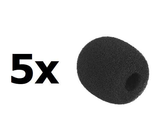 Gąbka mikrofonowa Cabletech MIK1576A 22mm 5szt