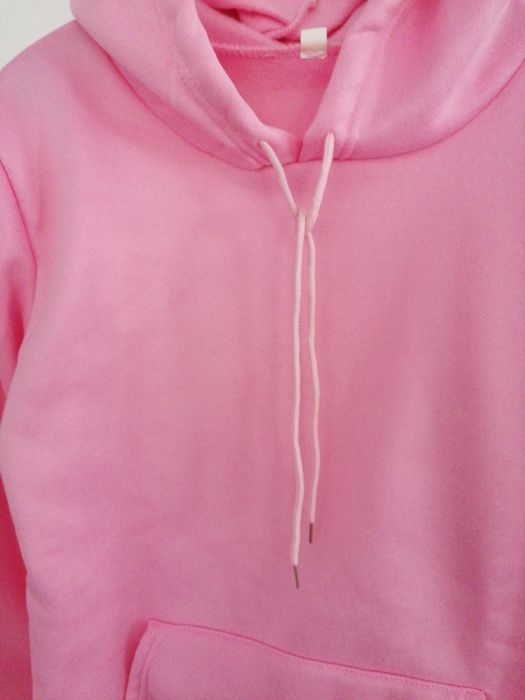 Bluza sportowa S NOWA  jasno różowa ciepła