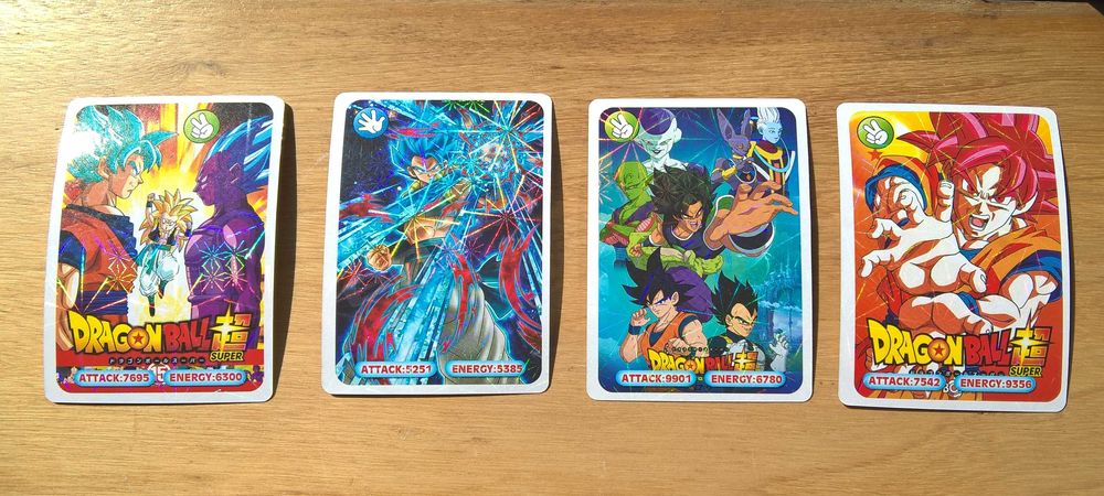 Cartas, Cromos, Trading Card Game DRAGONBALL - Artigo Novo.