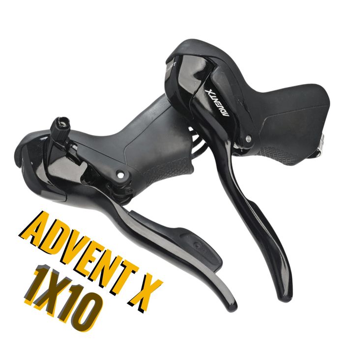 MICROSHIFT ADVENT X 1x10 klamkomanetki adventx manetki klamki gravel