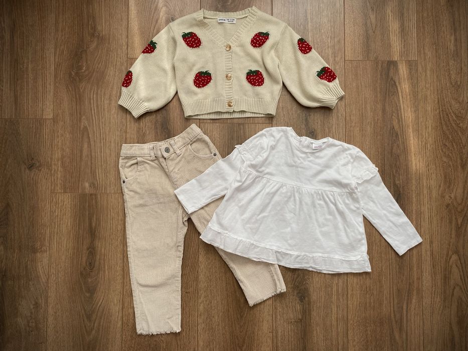 Джинси, кофта, лосини, кардиган, кеди 20 21 hm zara одяг 86,92,98