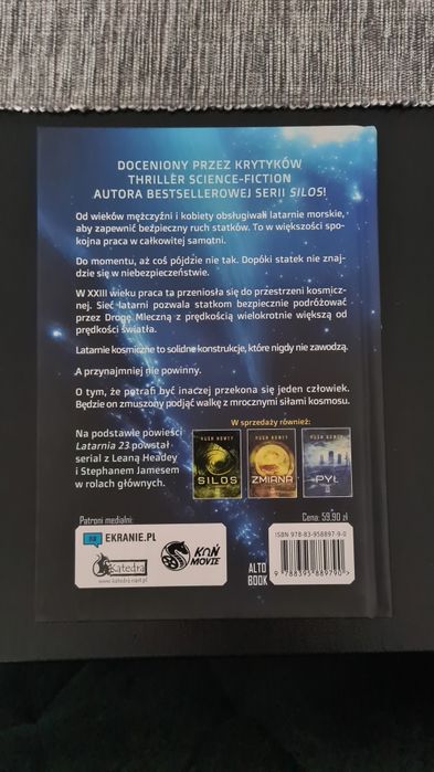 Ksiażka Latarnia 23 Hugh Howey Jak Nowa!