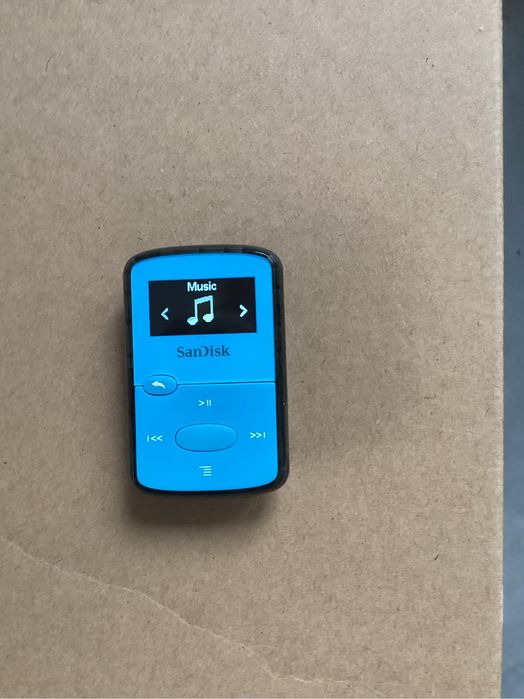 Clip jam sandisk mp3 odtwarzacz muzyki radio klips 8gb microsd