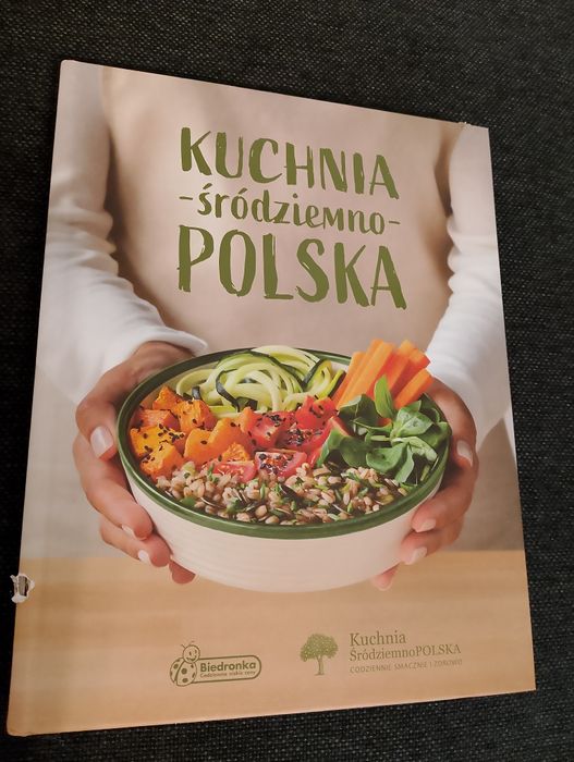 Książka kucharska kuchnia śródziemno -Polska