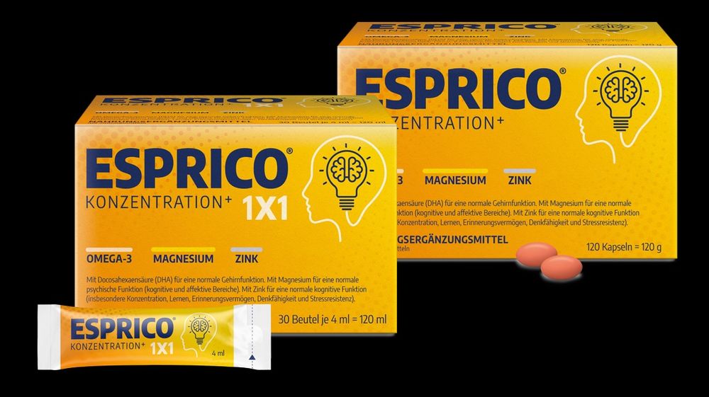 ESPRICO / ЕСПРІКО бад 60 і 120 капсул / 30 саше НІМЕЧЧИНА