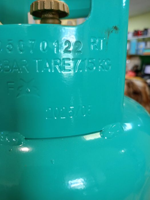 фрионовый газ балон 12л с выходом под редуктор 21.8