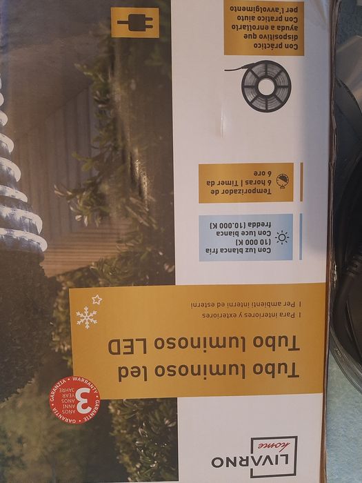 Luz led nova 11 metros