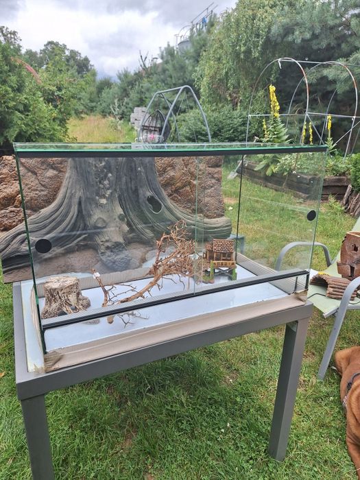 Terrarium 80x40x50 nowe
