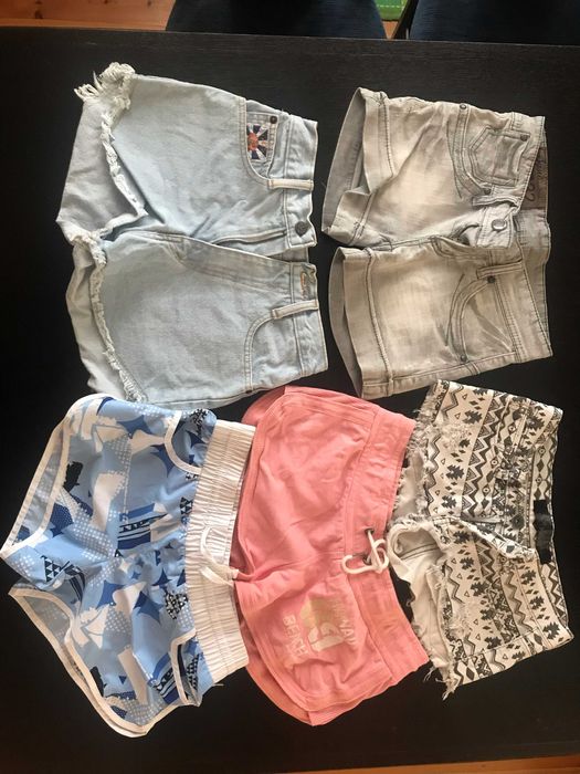 Krótkie spodenki damskie - 5 par