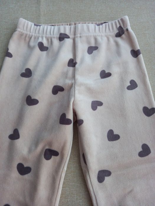 Legginsy dziewczęce welurowe, Pepco, rozmiar 116