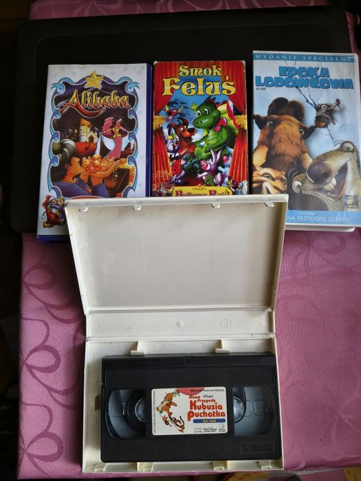 25 szt. Bajek dla dzieci VHS