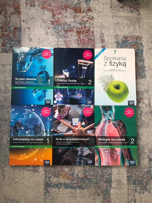Podręczniki szkolne liceum/technikum