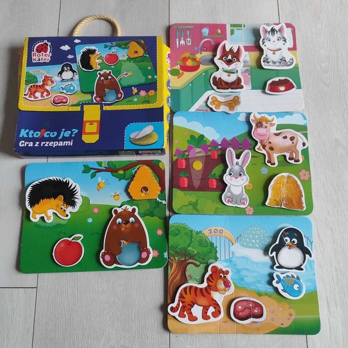 Uczę się Bawiąc Dopasowanka Mali Przyjaciele Clementoni