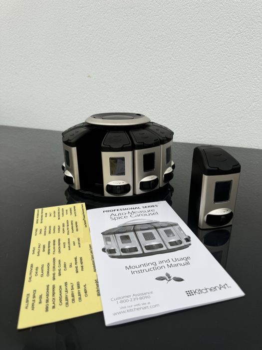 Suporte de armazenamento de especiarias rotativo