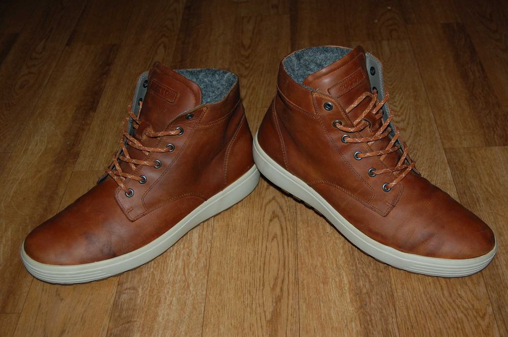 Черевики на хутрі 45 р Ecco