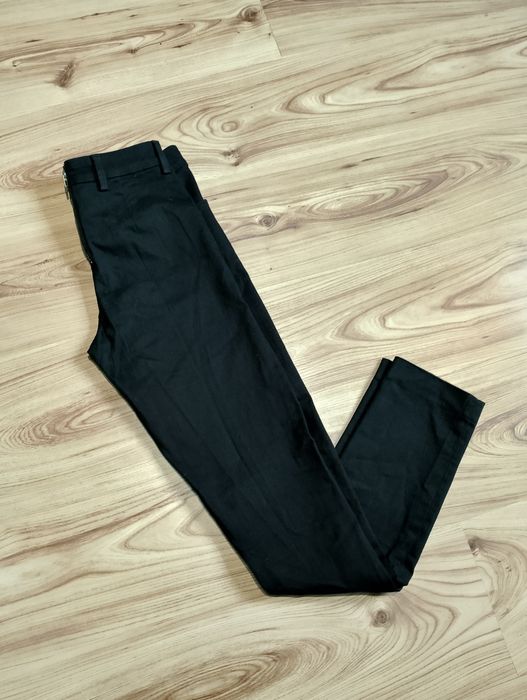 Czarne Damskie Spodnie Jeansowe Dżinsowe Acne Studios Skinny Fit