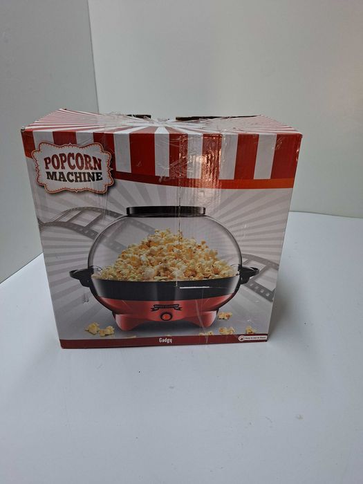 Gadgy GG0831 Maszyna do popcornu, 800W, Czerwony