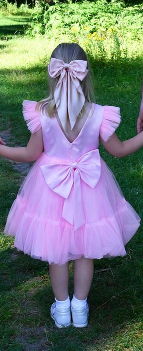 Святкова рожева сукня 122р