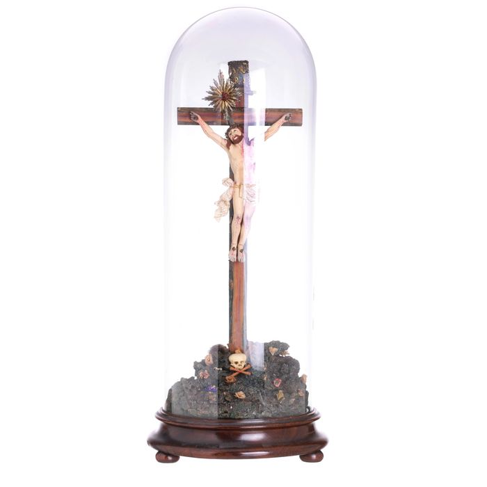 Arte Sacra - Jesus Cristo crucificado - Século XIX