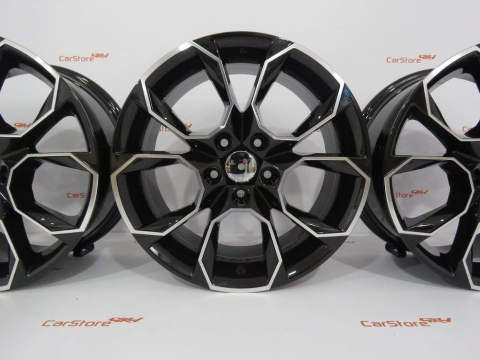 Jante Look Skoda RS 19X8.5 5x112 ET40 57.1 Preto Brilhante
