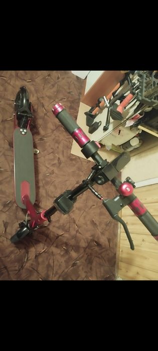 Кастомний Єлектро самокат Xiaomi Ninebot pro monorim подвіска фара