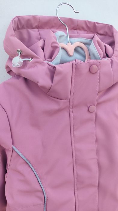 Демісезонна термо куртка для дівчаток на  зріст 92-116